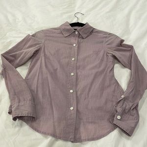 Marc By Marc Jacobs 100% cotton lavender button.